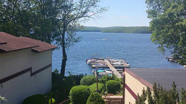 The Lake 

Lady Kim was pointing to…